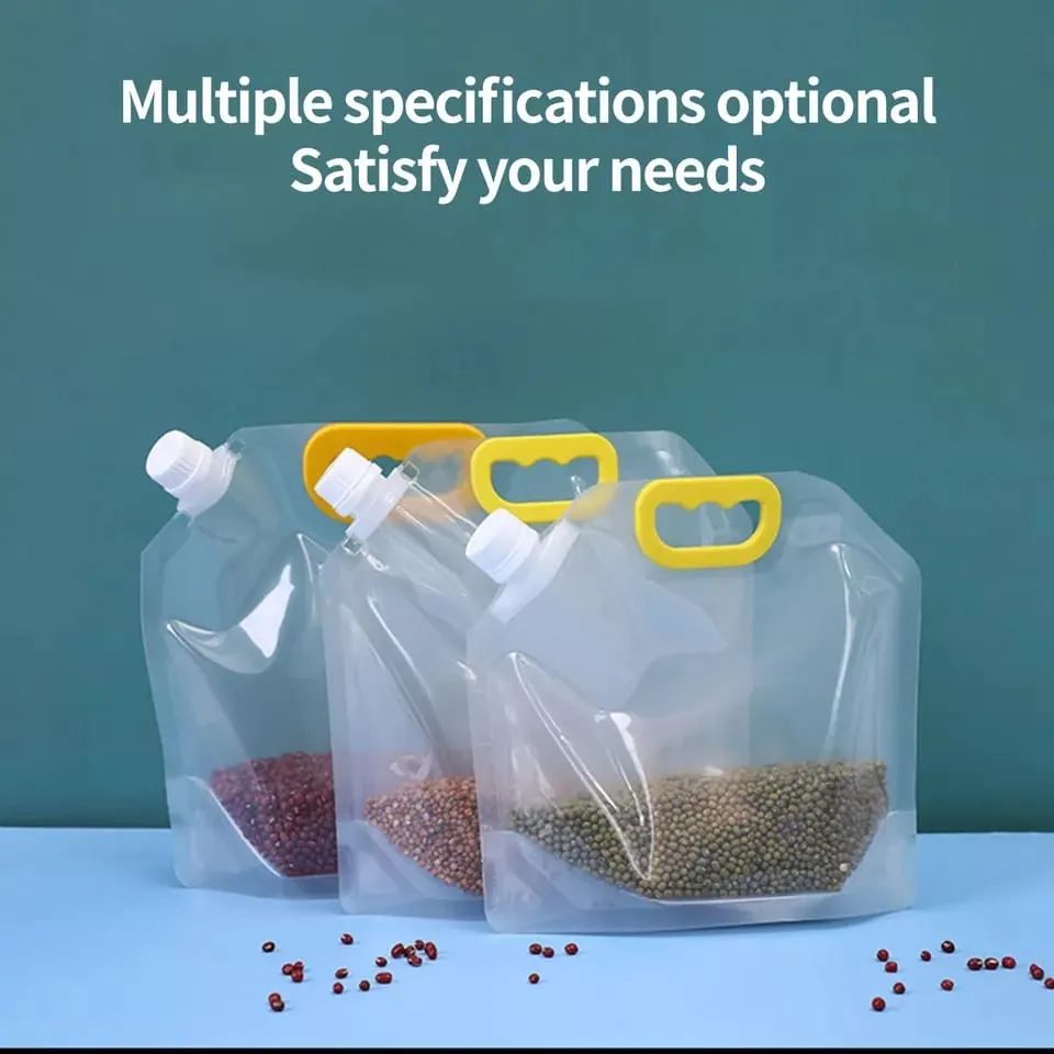 Plastic cereal containers