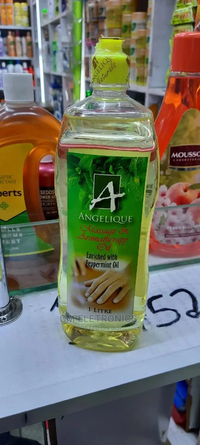 Angelique Massage Oil Enriched with Peppermint Oil – 1L