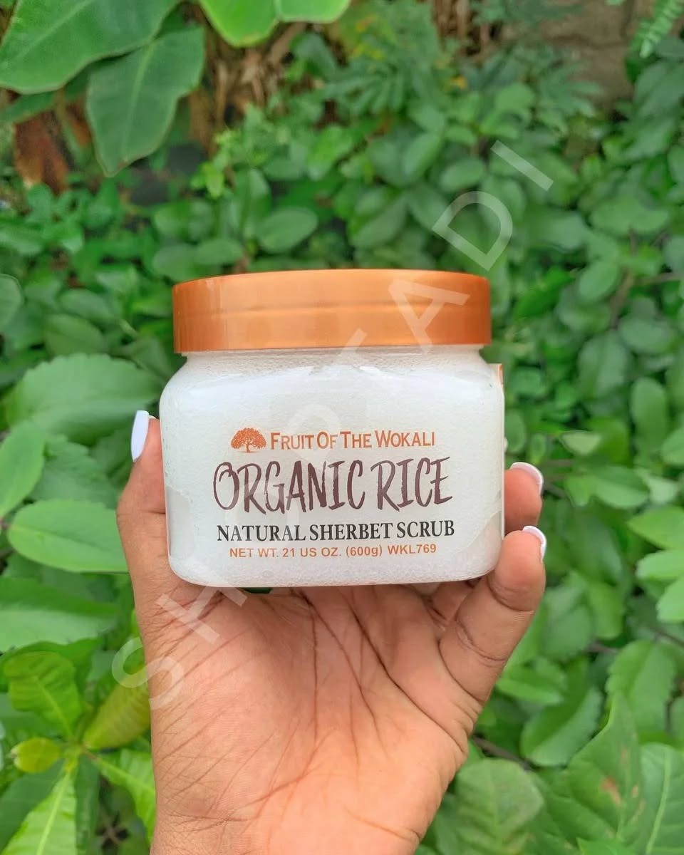 Fruit of the Wokali Organic Rice Natural Sherbet Scrub