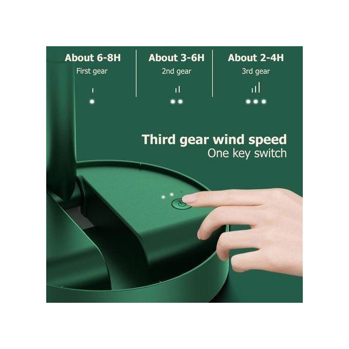 Foldable Rechargeable Mini Portable Fan – USB Charging