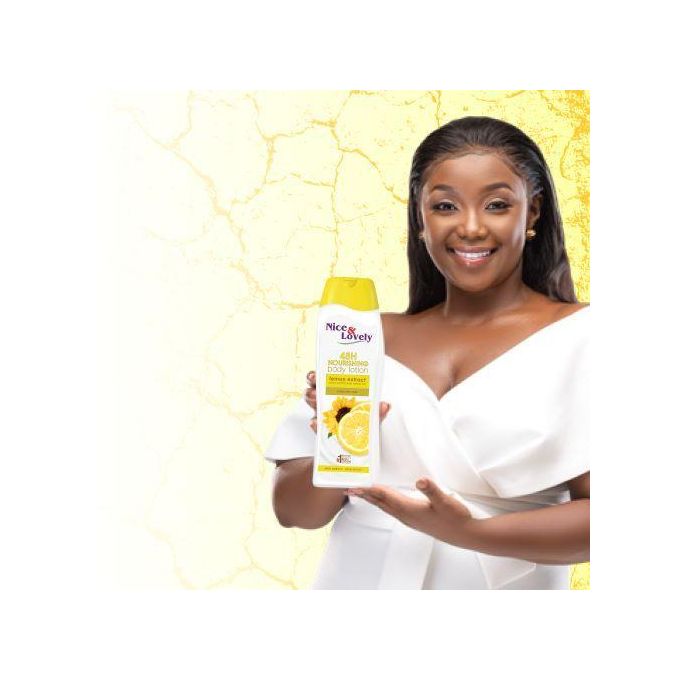 Nice & Lovely Lemon Extract Lotion – 360ml