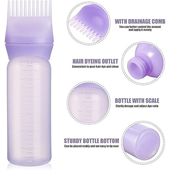Hair Oil Root Applicator Bottle