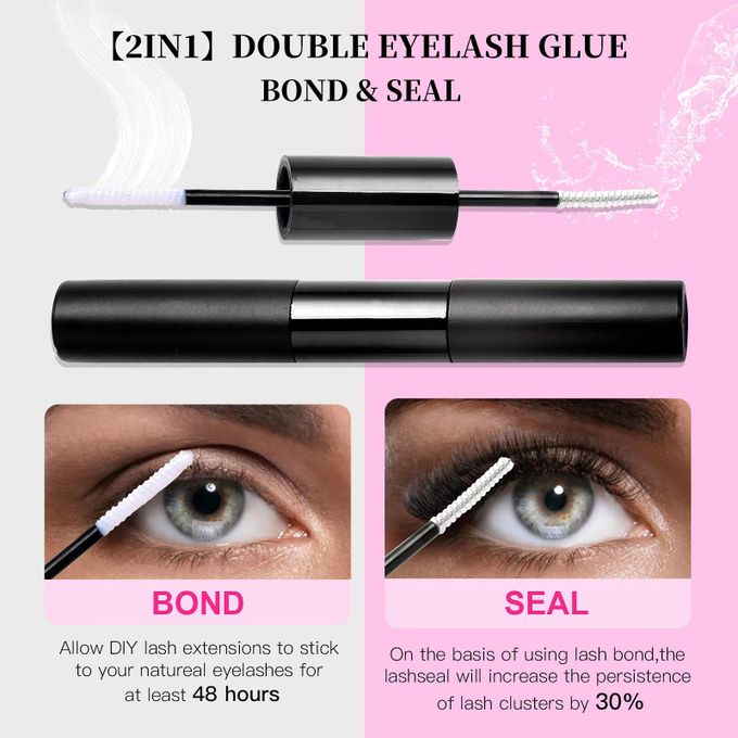 DIY Lash Extension Kit – 120pcs Single Cluster False Eyelashes