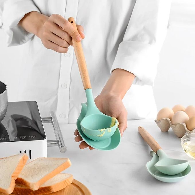 Silicone Spoon Rest / Cooking Spoon Holder