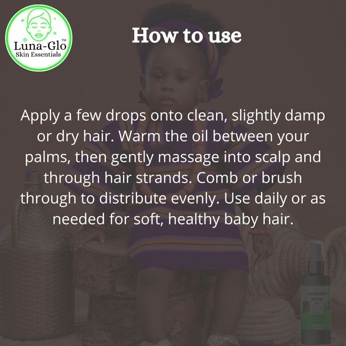 Luna-Glo BabySilk Hair Oil
