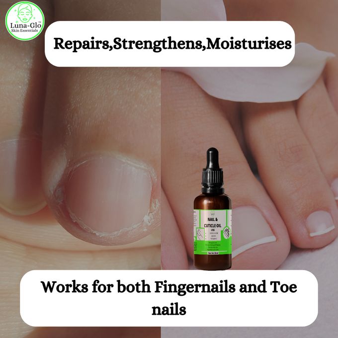 Luna-Glo Nail & Cuticle Oil – With Jojoba