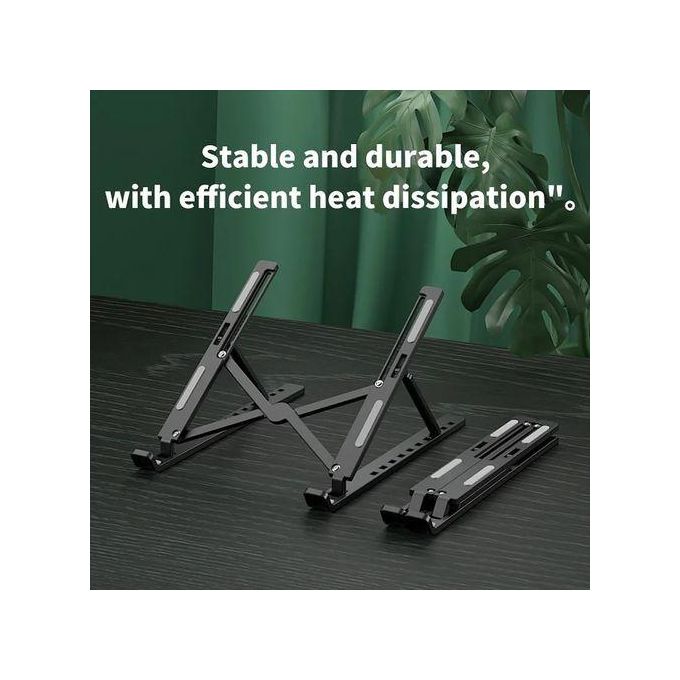 Ten-Level Adjustable Foldable Laptop Stand