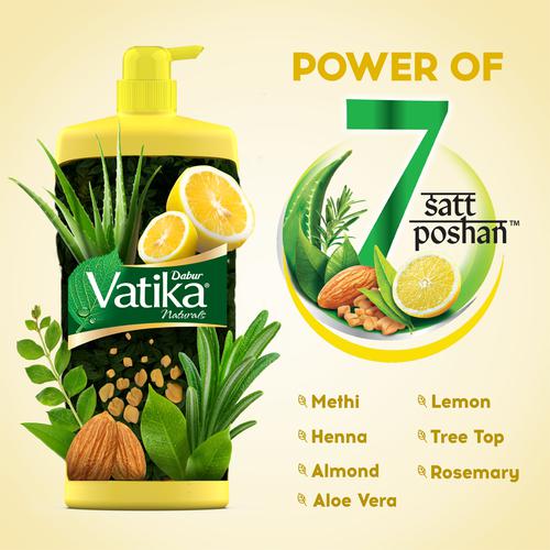 Dabur Vatika Lemon Anti-Dandruff Shampoo