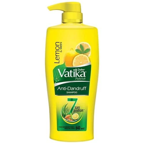 Dabur Vatika Lemon Anti-Dandruff Shampoo