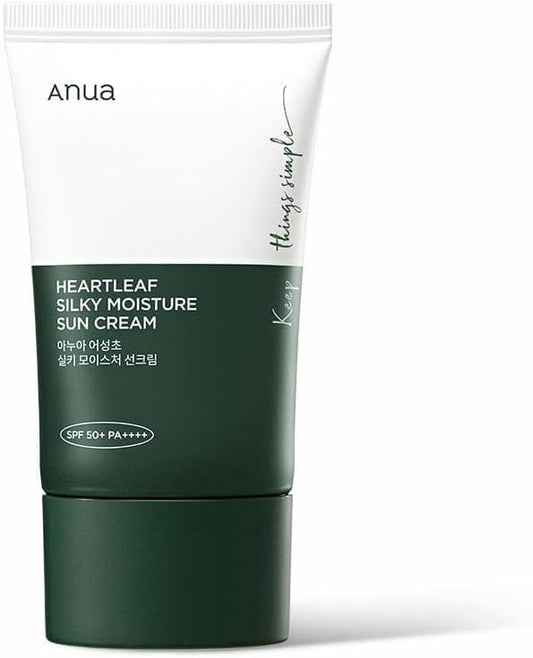 Anua Heartleaf Silky Moisture Sun Cream