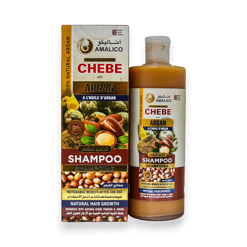 AMALICO Chebe Tchad Hair Shampoo with Argan Oil – 500ml