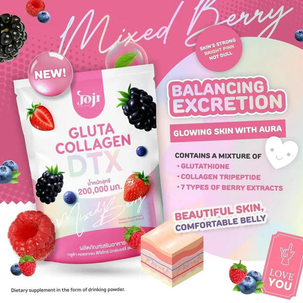 JoJi Gluta Collagen DTX Dietary Supplements