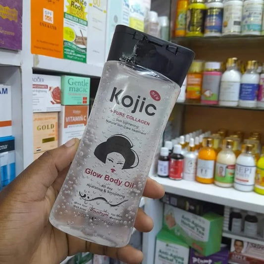π BUY 1 GET 1 FREE β Roushun Kojic & Collagen Glow Body Oil | Brighten, Firm & Glow From Head To Toe!