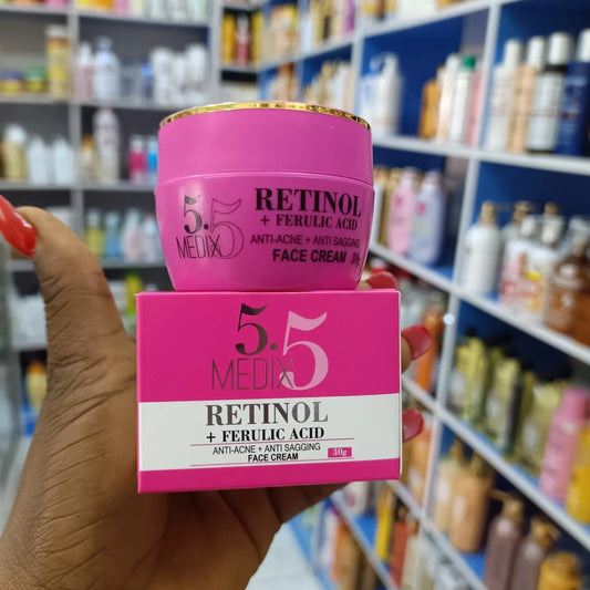 Medix 5.5 Retinol + Ferulic Acid (Anti-Acne + Anti-Sagging) Face Cream