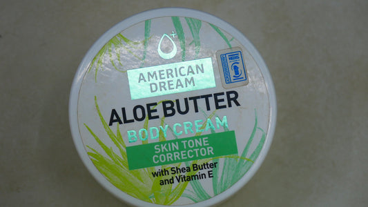 American Dream Aloe Butter Cream with Shea Butter & Vitamin E