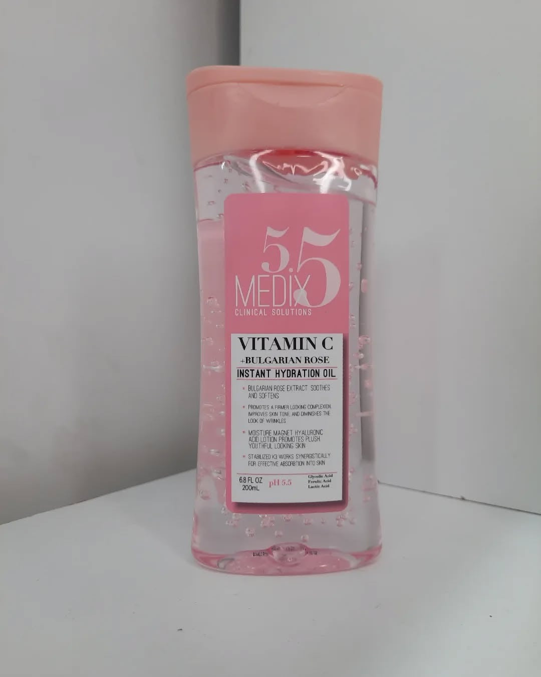 Medix 5.5 Vitamin C + Bulgarian Rose Instant Hydration Oil