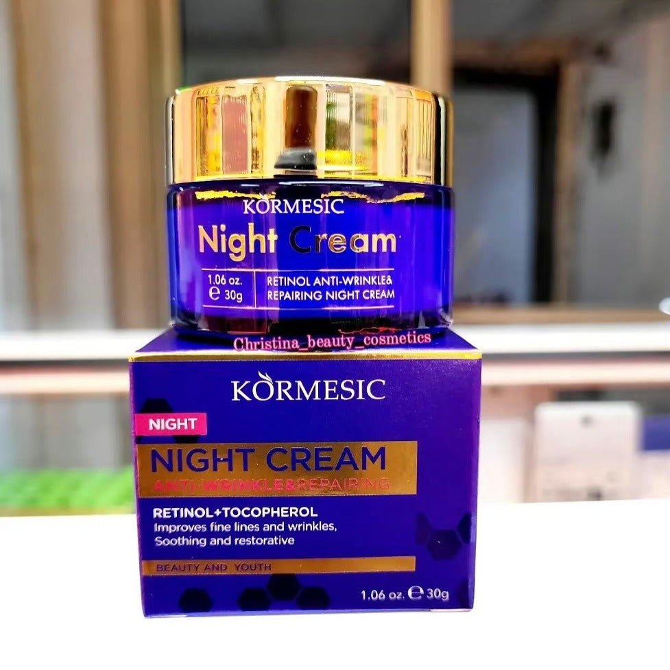 KORMESIC Retinol Anti-Wrinkle & Repairing Night Cream – 30g