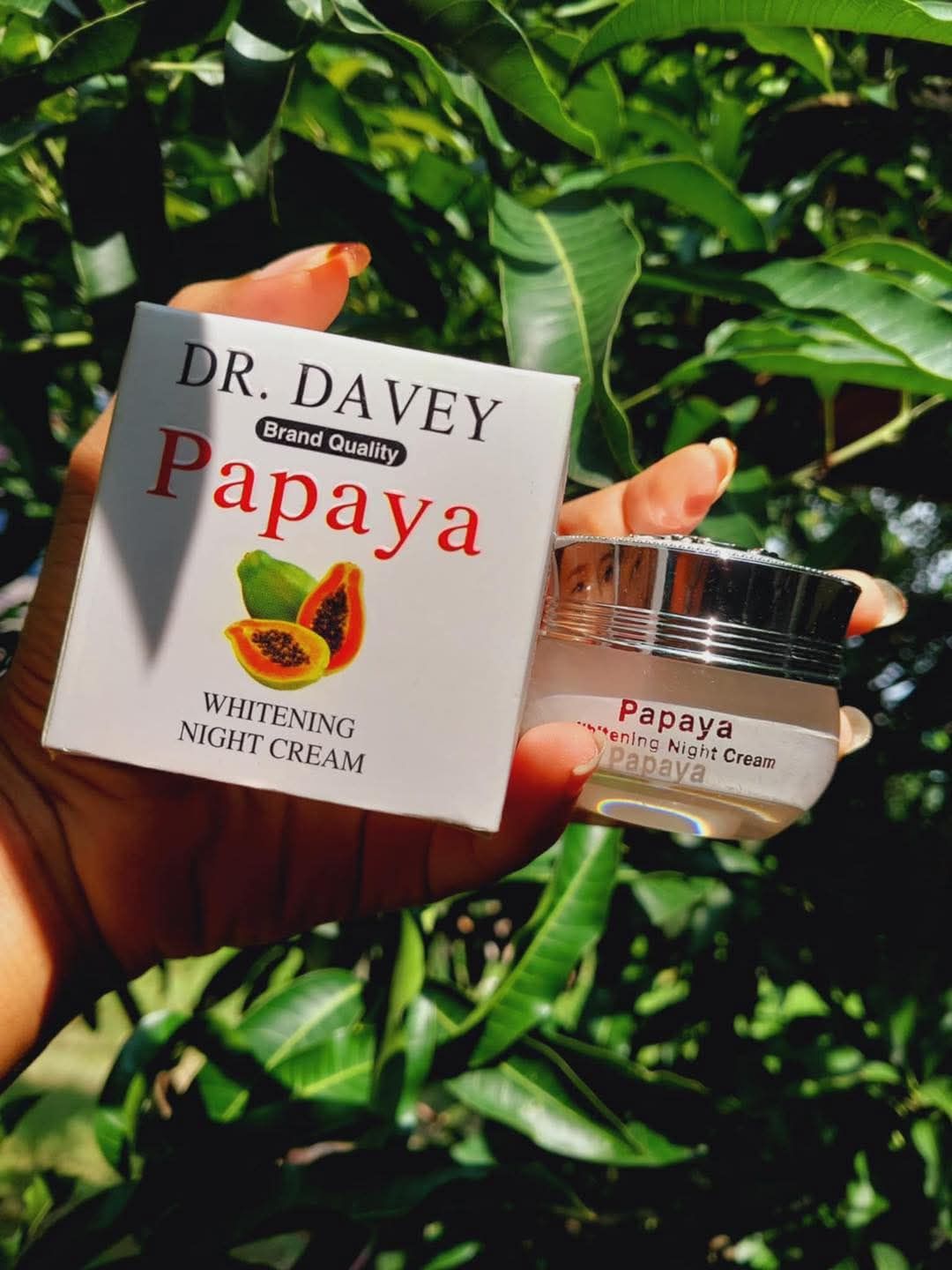 Dr. Davey Papaya Whitening Night Cream 25g