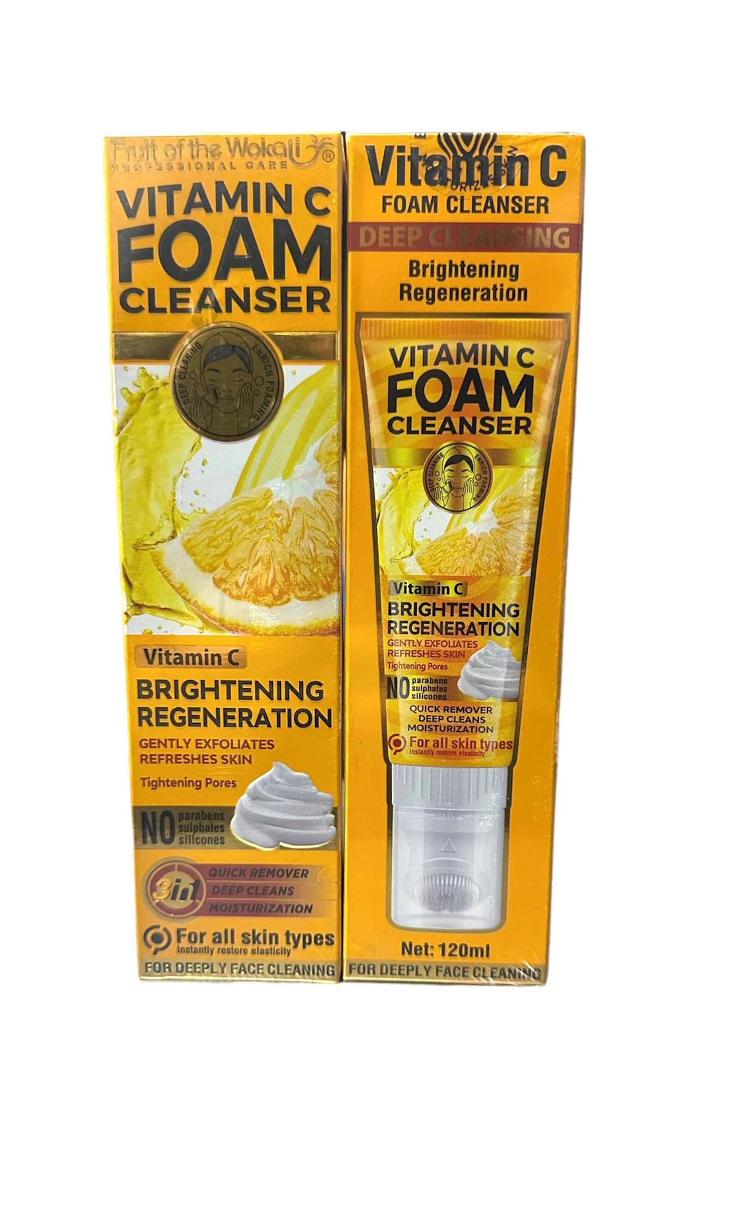 Fruit Of The Wokali Vitamin C Foam Cleanser