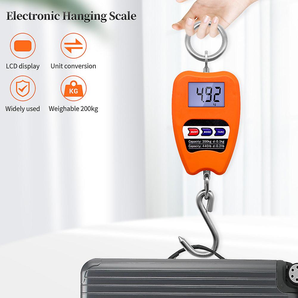 Mini Crane Scale – 200kg Capacity