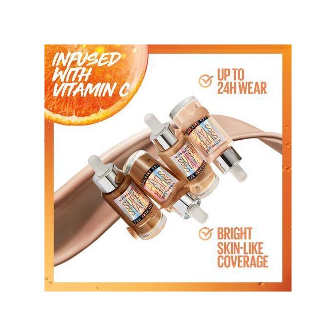 Maybelline SuperStay 24H Skin Tint – Shade 63 with Vitamin C