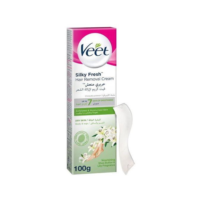 Veet Silky & Fresh Hair Removal Cream – Sensitive Skin (100g)