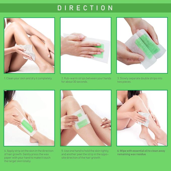 Vivostar Wax Strips – 40 Count