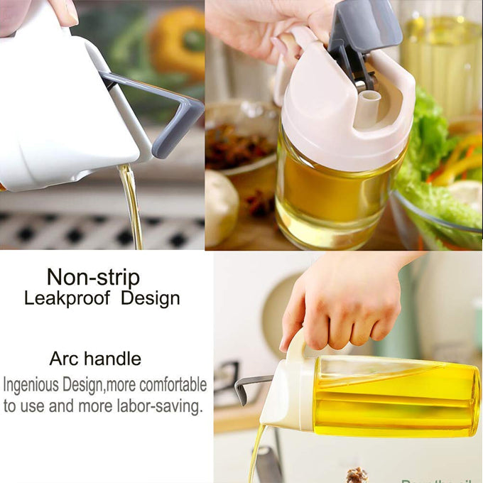 Olive Oil and Vinegar Bottle Oil