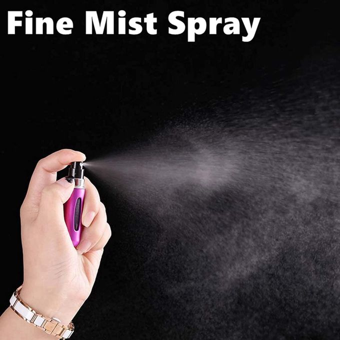 Travel Mini Perfume Refillable Atomizer – 5ml Portable Fragrance Spray Bottle