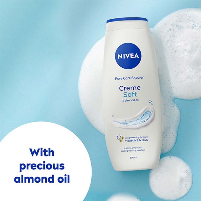 NIVEA Creme Soft Shower Cream For Women – 500ml