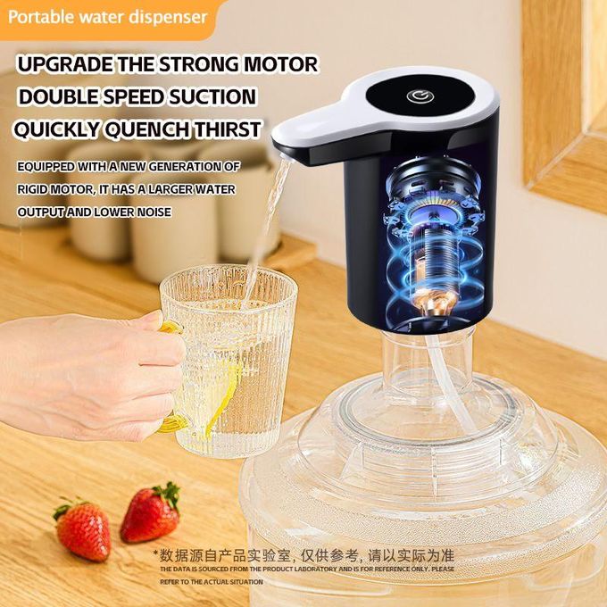 Hifinit Electric Water Dispenser Pump with USB Charger & Stainless Steel Spout