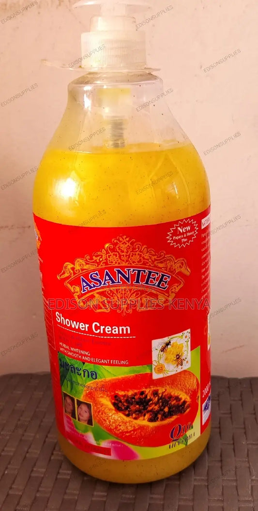 Asantee Papaya & Honey Essence Shower Cream