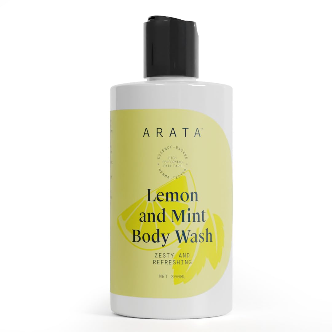 Arata Lemon & Mint Body Wash