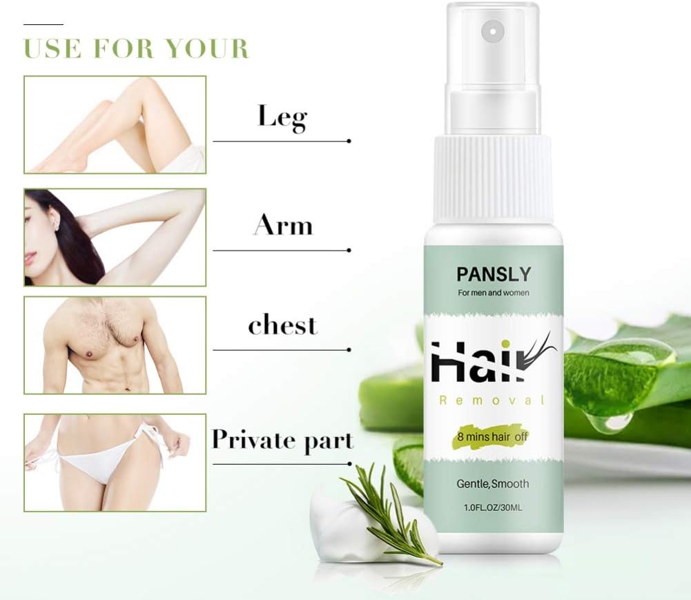 Pansly Hair Remover and Growth Inhibitor Facial Removal Spray