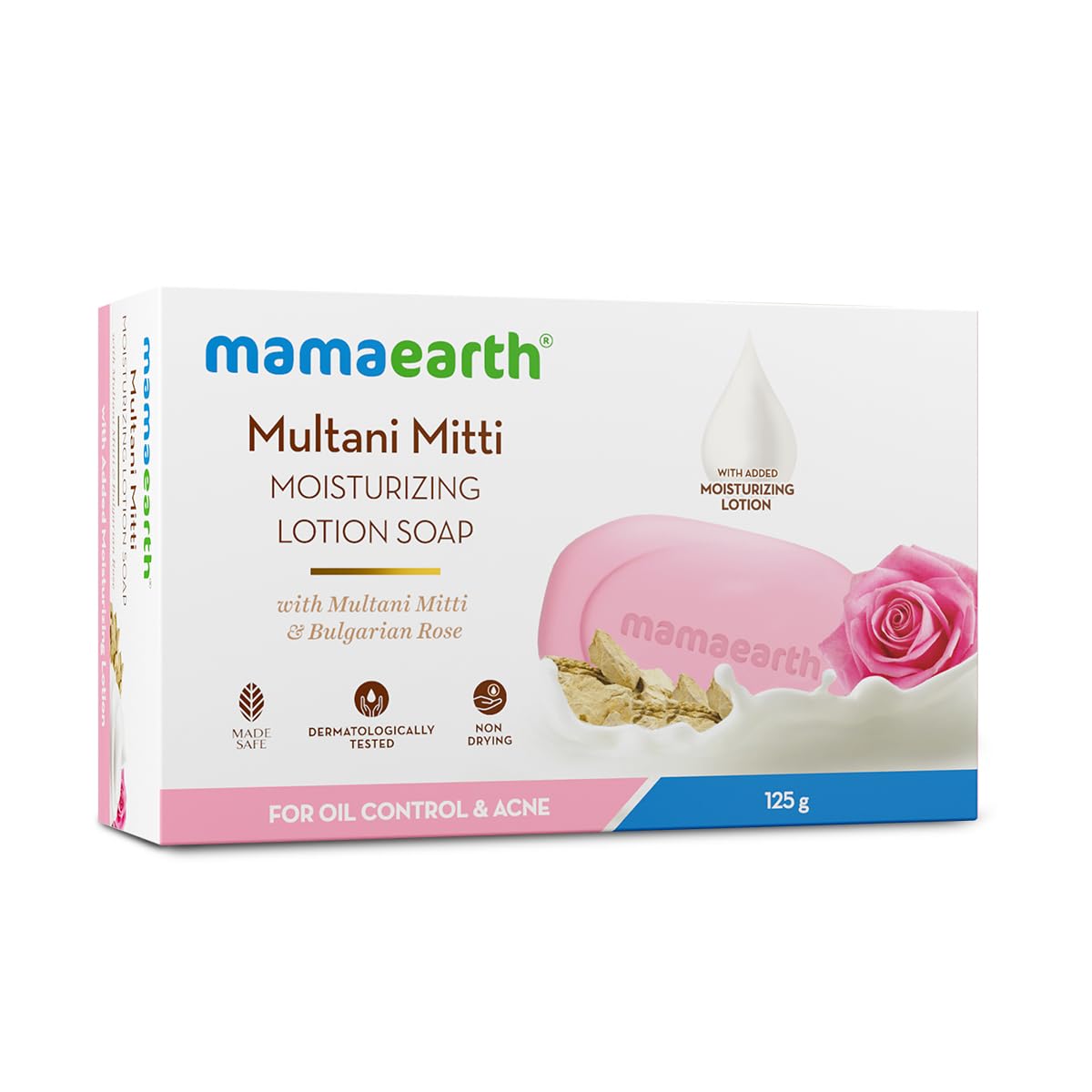 Mamaearth Multani Mitti Moisturizing Lotion Soap