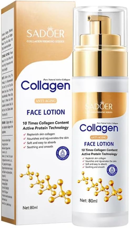 SADOER Collagen Anti‑Aging Face Lotion – 80 ml