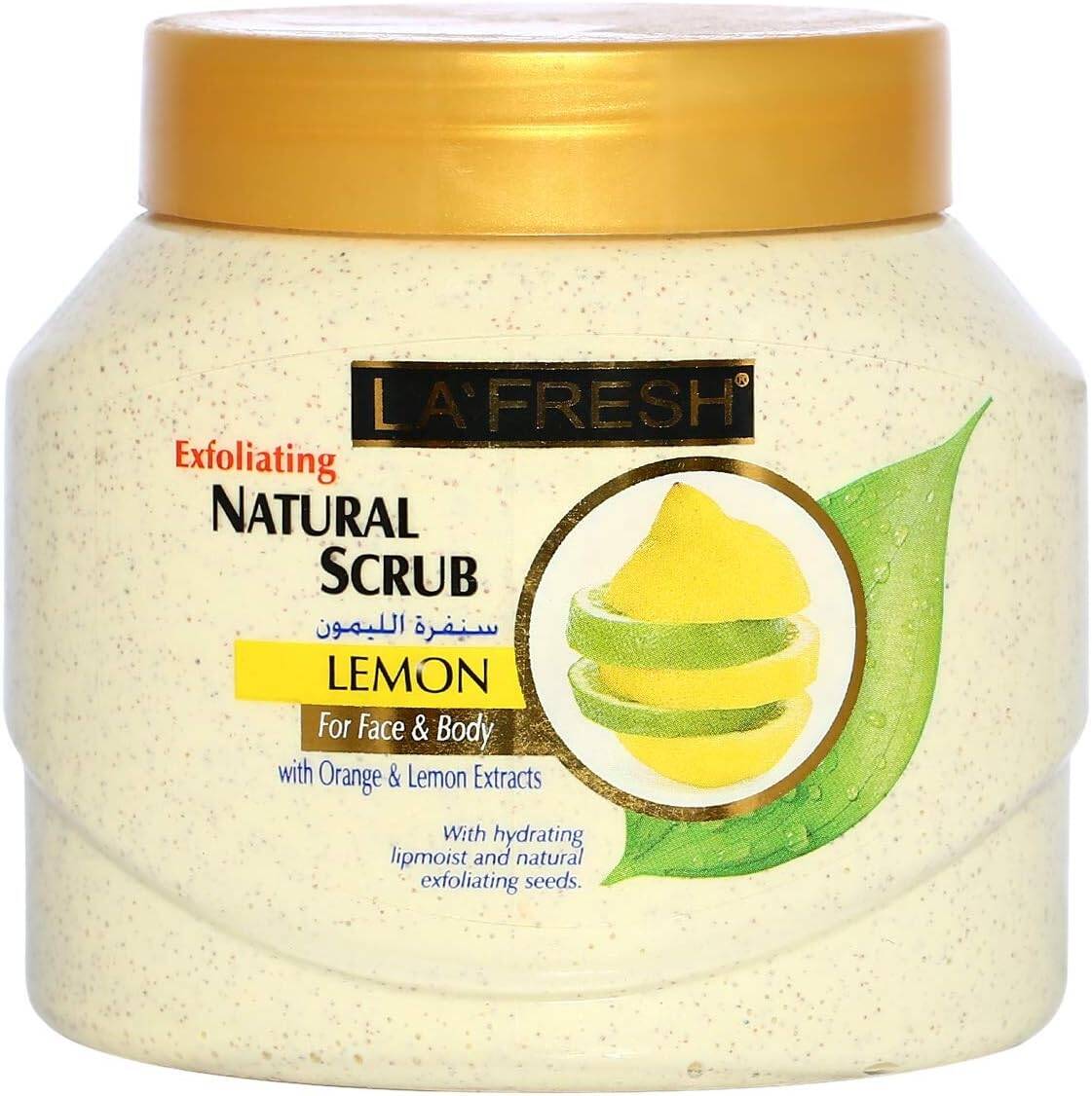 La Fresh Lemon Face Scrub (500ml)