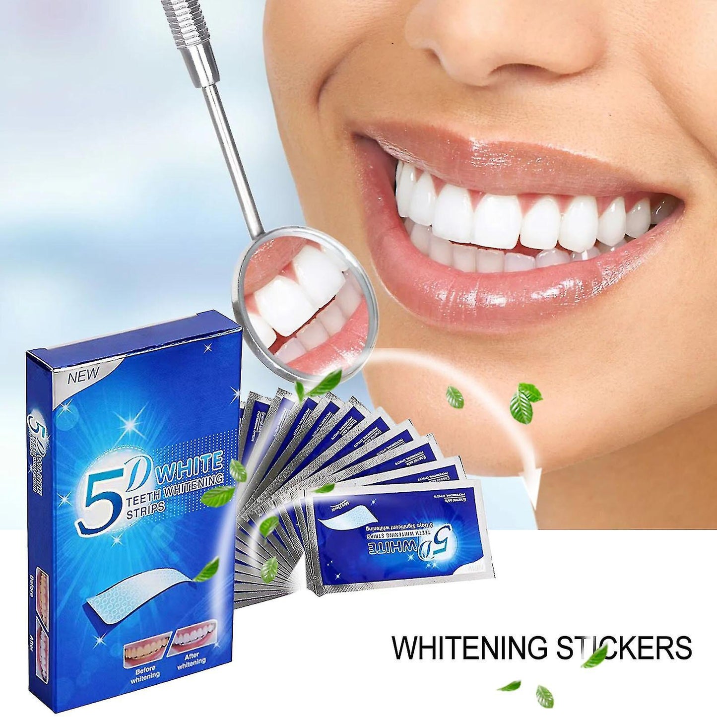 5D 14PCS Teeth Whitening Strips