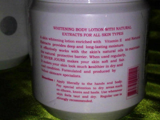 Velvet D'Hiver Jours UV Whitening Body Lotion