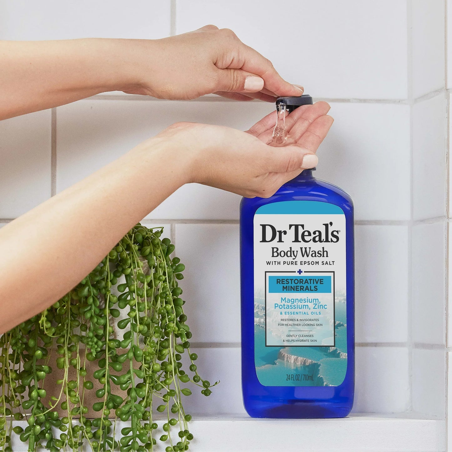 Dr Teal’s Restorative Minerals Body Wash with Magnesium, Potassium & Zinc