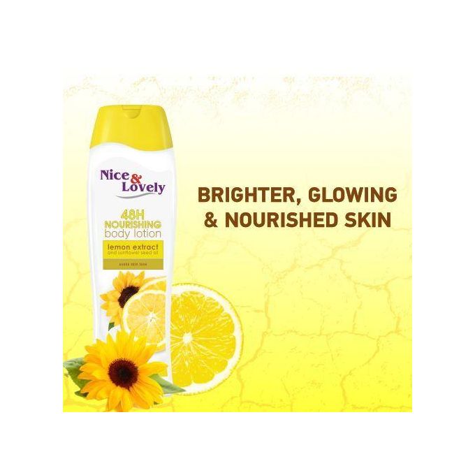 Nice & Lovely Lemon Extract Lotion – 360ml