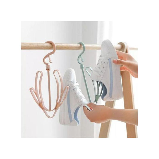 2 Pcs Shoe Hanger / Shoe Drying Hanger Rack