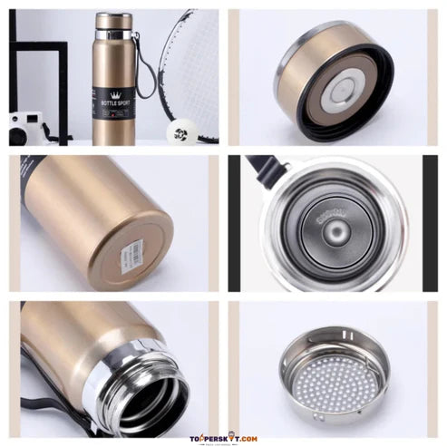 High Vacuum Thermos Sport Bottle – 1000ml