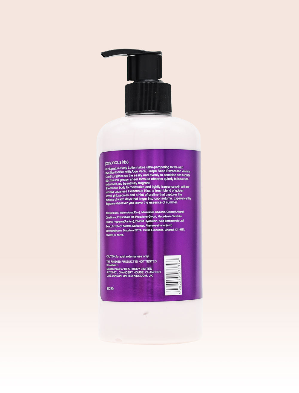 Dear Body Poisonous Kiss Body Lotion