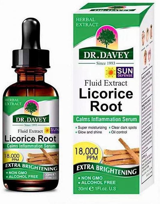 Dr. Davey Licorice Root Serum – 100% Original Pure Natural Root Extract (30ml)