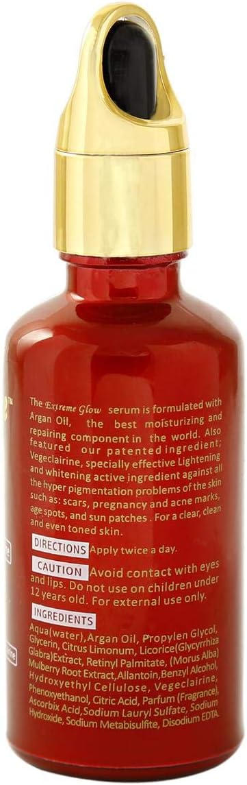 Extreme Glow Strong Lightening Serum with Argan Oil & Vegeclairine – 30ml