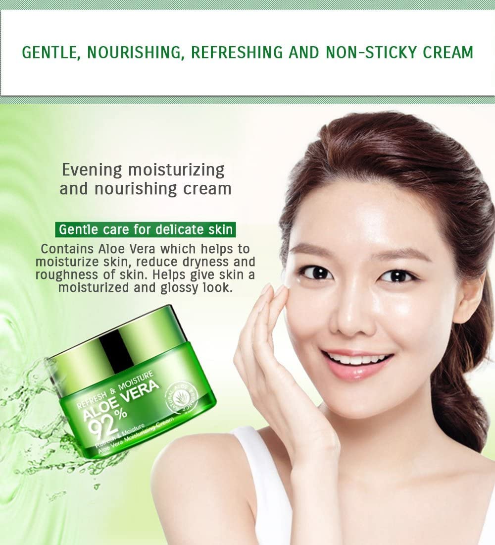 BIOAQUA 92% Aloe Vera Refresh Cream
