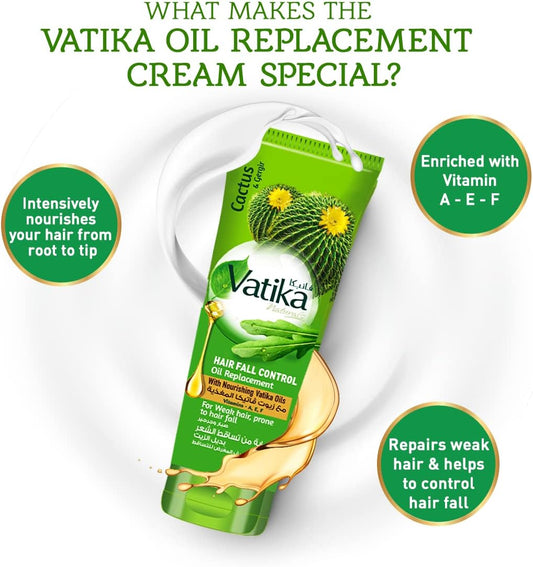 Vatika Hair Fall Control Oil Replacement - 200ml