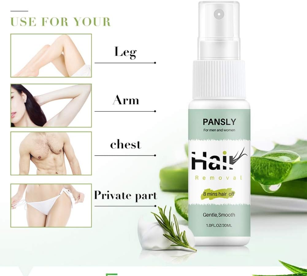 Pansly Hair Remover and Growth Inhibitor Facial Removal Spray