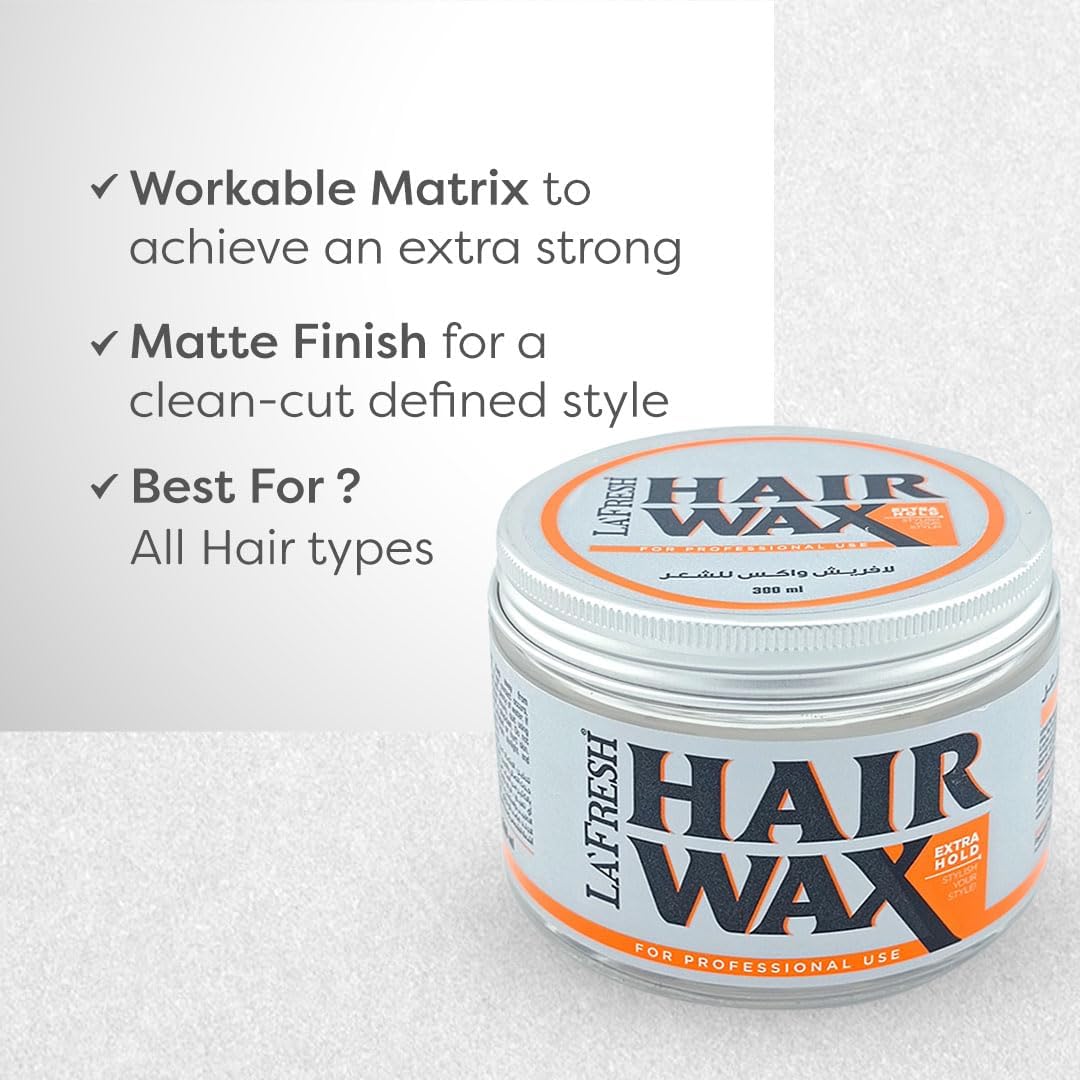 La'Fresh Hair Wax Extra Hold – 300ml